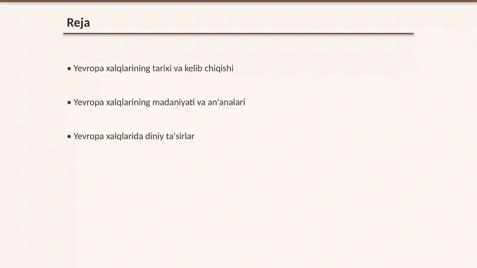 Yevropa xalqlari etnalogiyasi 2