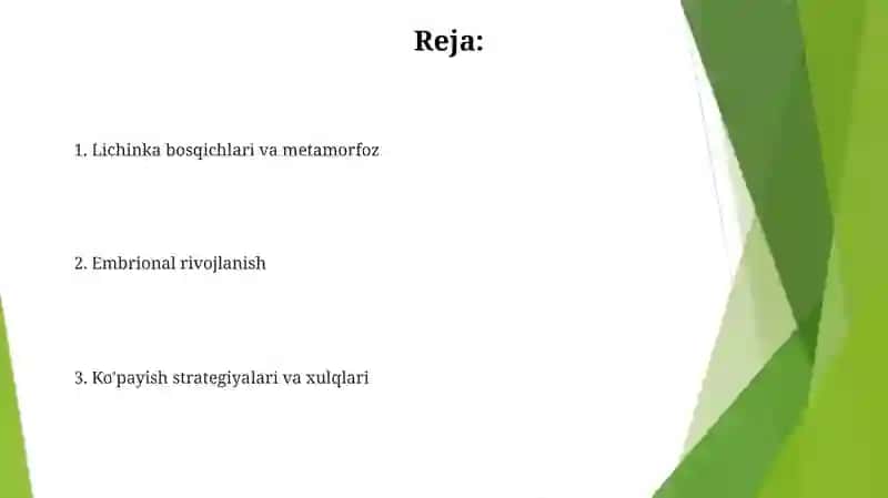 Baliqlarning koʻpayishi va rivojlanishi 2