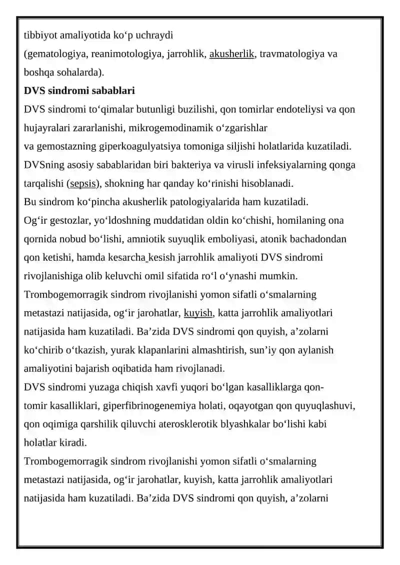 DVS sindromi 2