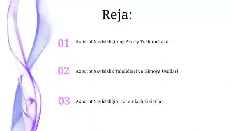 Axborot xavfsizligi 2