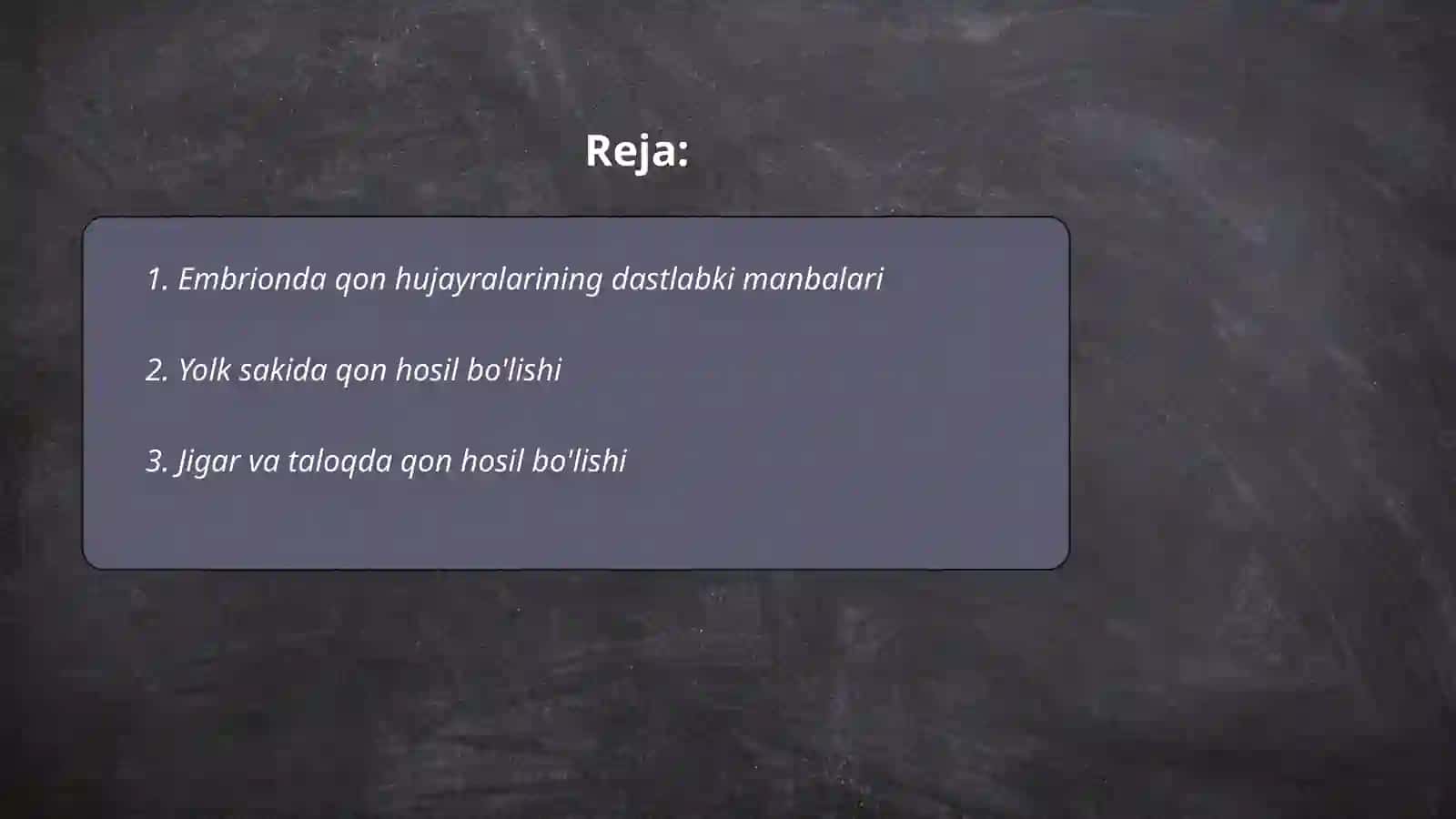Qon yaratilishi(Gemopoez). Embrionda qon yaratilishi. Voyaga yotgan organizmda qon yaratilishi 2