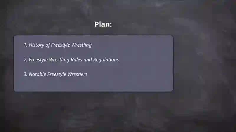 Freestyle Wrestling History 2