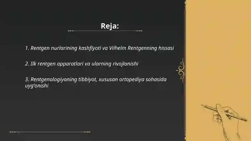 Rentgen nurlarini o'rganish tarixi 2