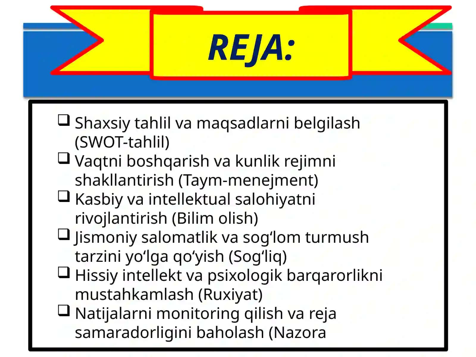 Shaxsiyat tahlil 2