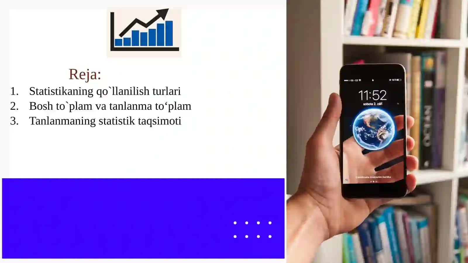 STATISTIKANING ASOSIY ELEMENTLARI 2