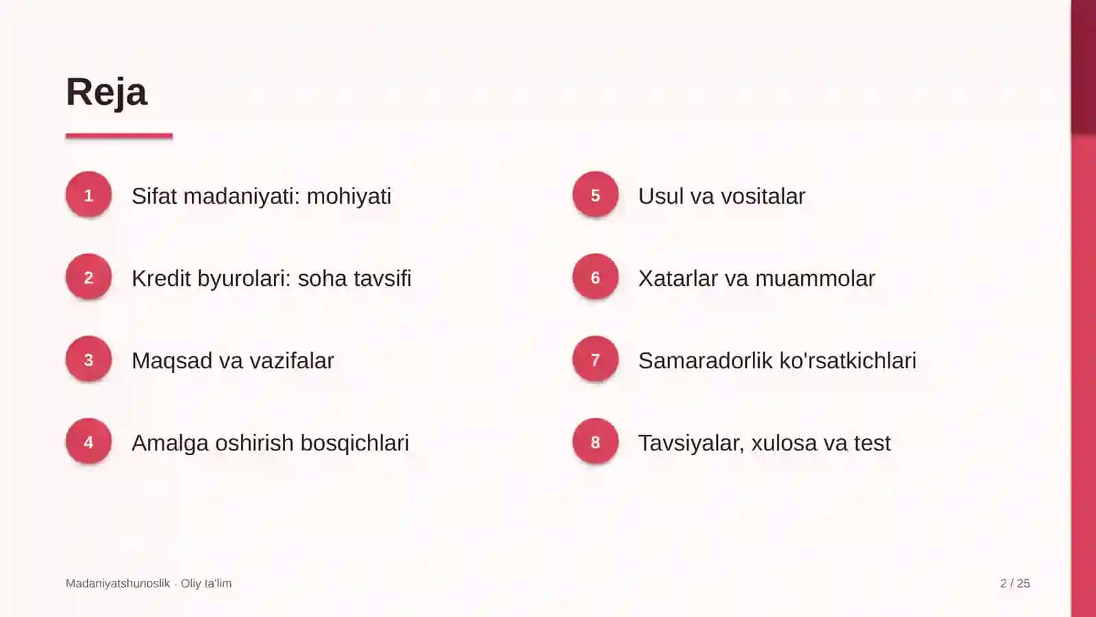 Kredit byurolarida sifat madaniyati 2