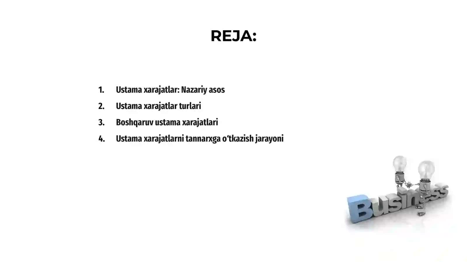 Ustama xarajatlar 2