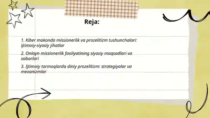 Kiber makonda missionerlik prozelitizmning ijtimoiy siyosiy xabari 2