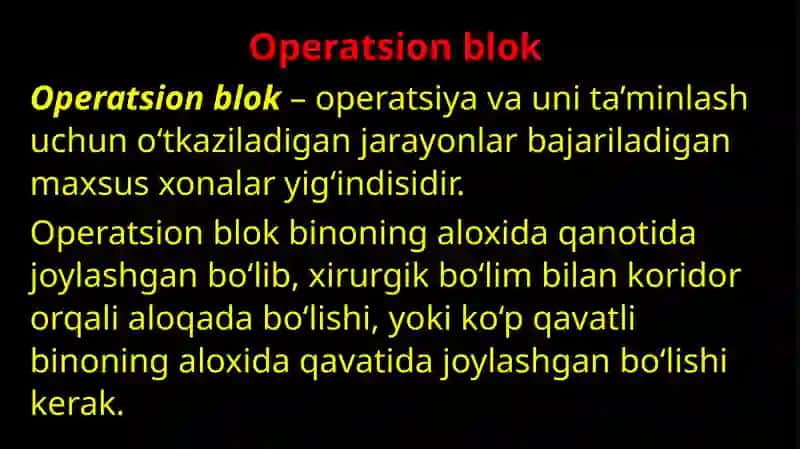 Xirurgik statdsionar sanitari-epidemiologik tartib 2