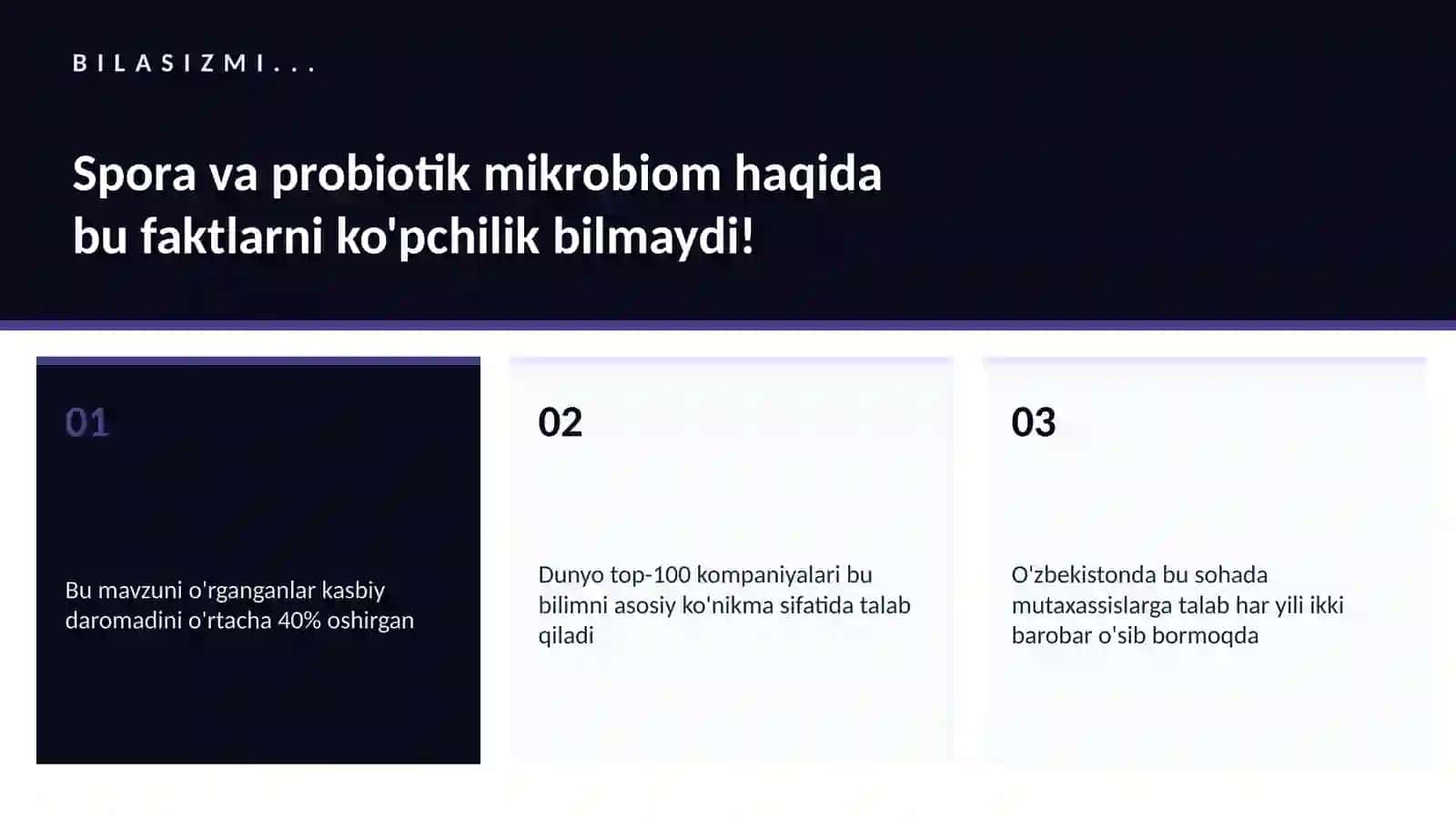 BIOTEXNOLOGIYA VA GENOMIKA 2