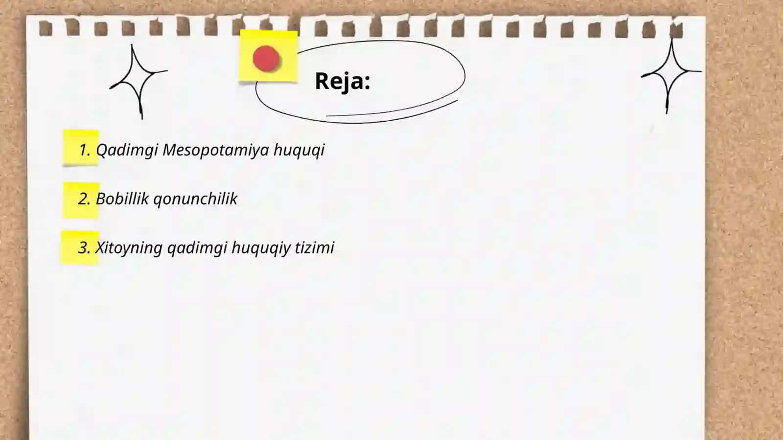 Qadimgi sharq mamlakatlarida huquq rivojlanishining xususiyatlari 2