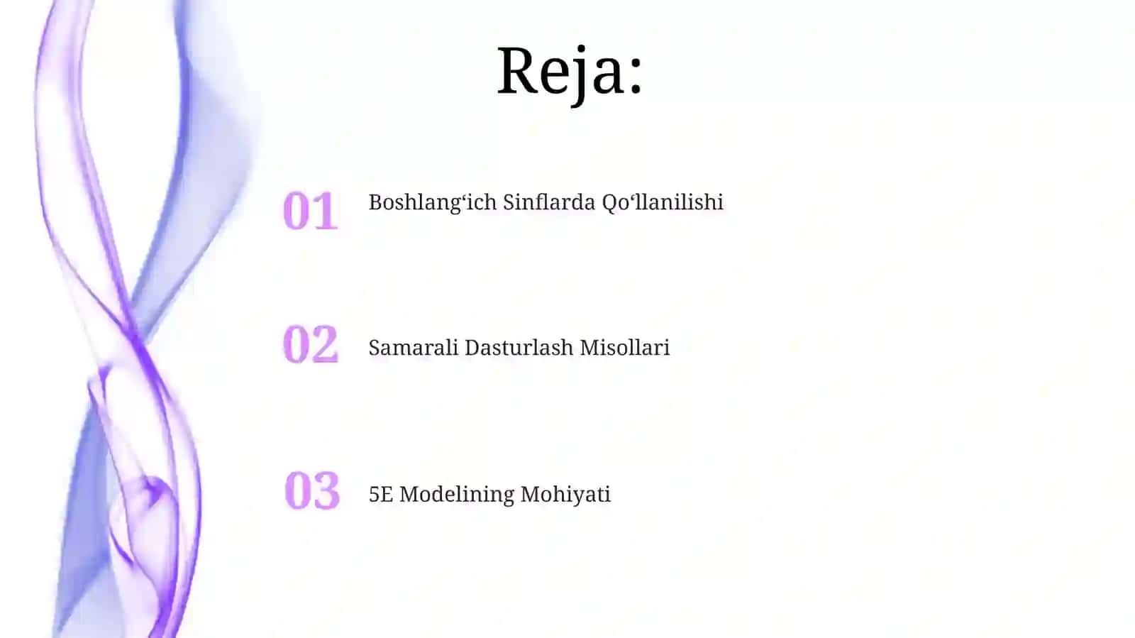 Boshlang'ich sinflarda 5 E modeli 2