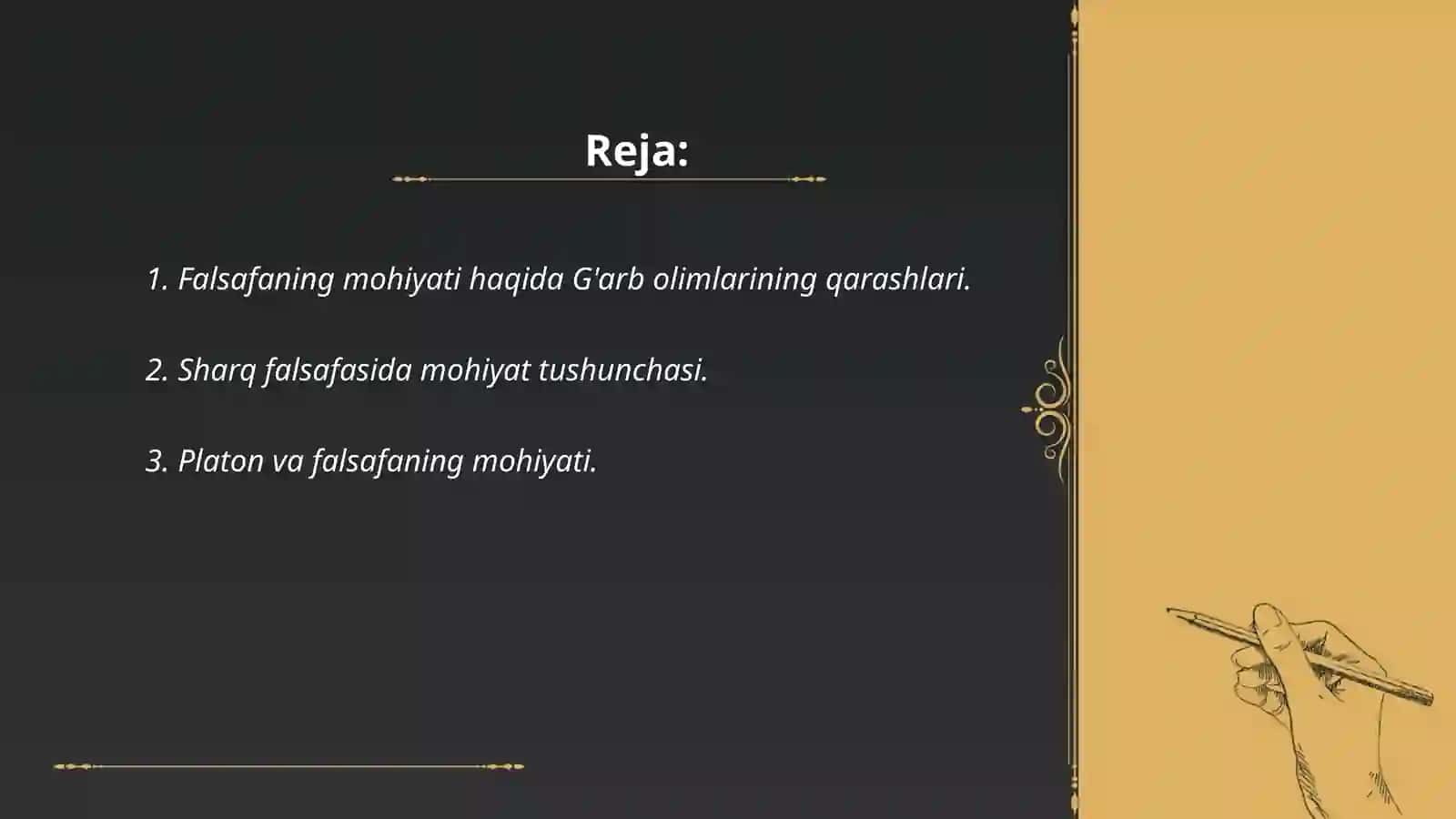 Falsafaning mohiyatiga oid gʻarb va sharq mamlakatlari olimlarining fikrlari 2