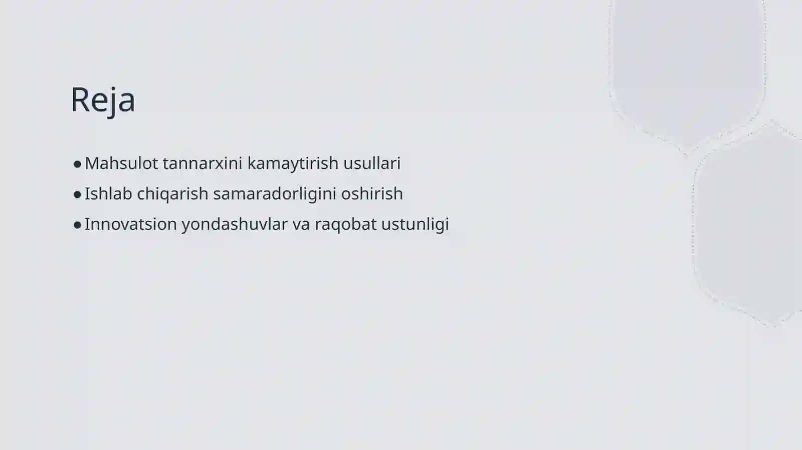 Mahsulot tan narxini kamaytirishning muhim usullari va strategiyalari 2