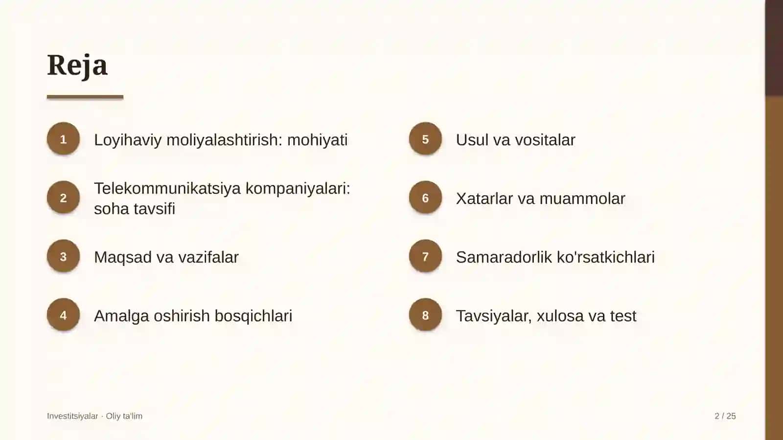 telekommunikatsiya kompaniyalarida loyihaviy moliyalashtirish 4280 2