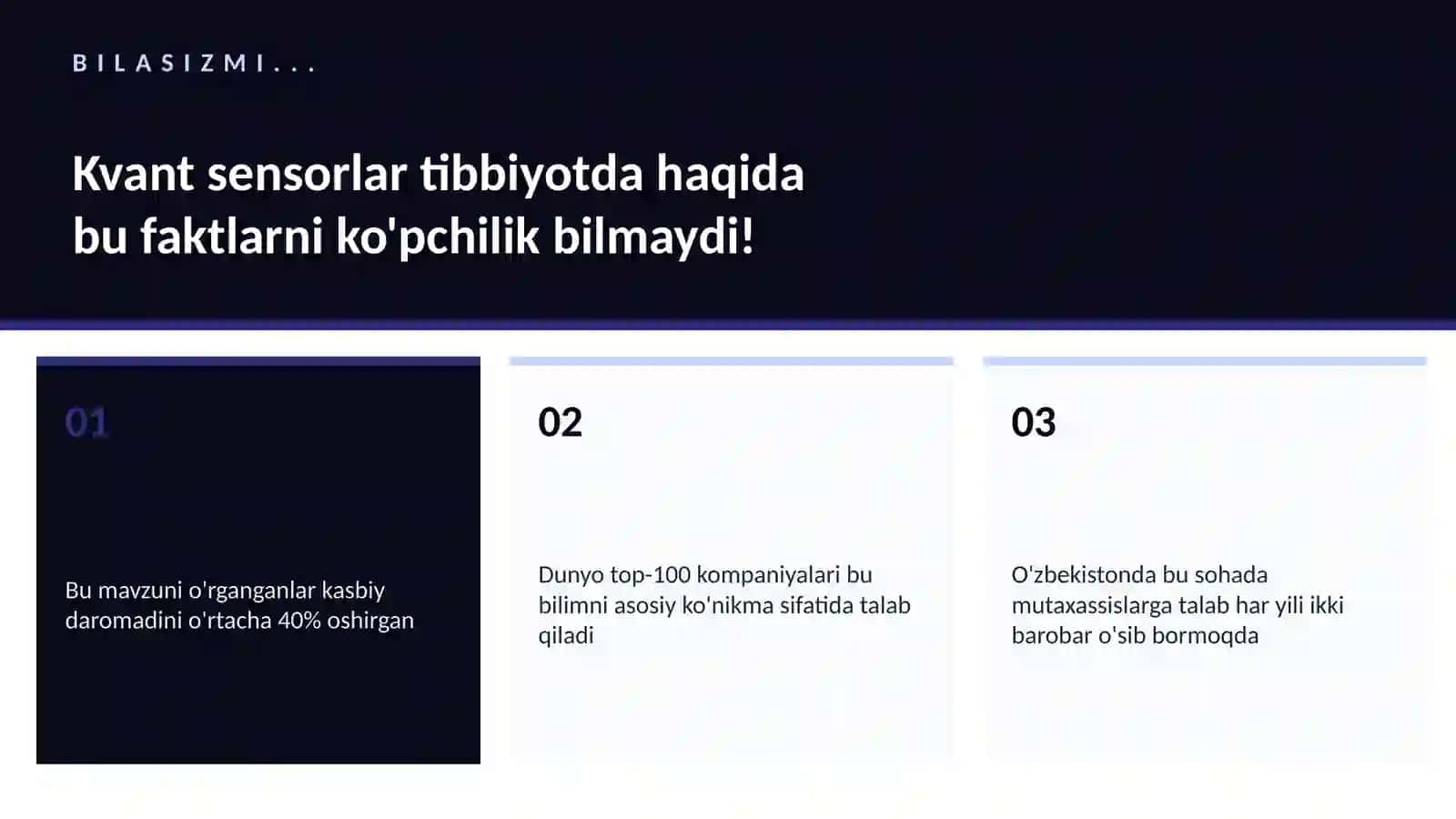 Kvant sensorlar tibbiyotda 2