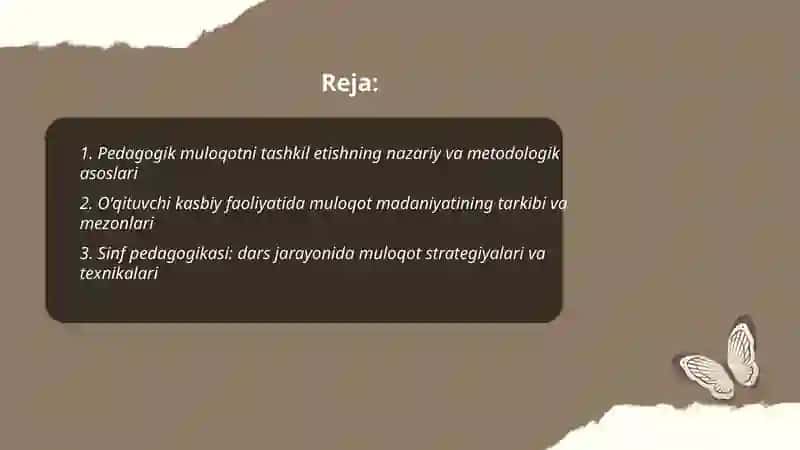Pedagogik Muloqotning Tashkil Etish Yo'nalishlari 2