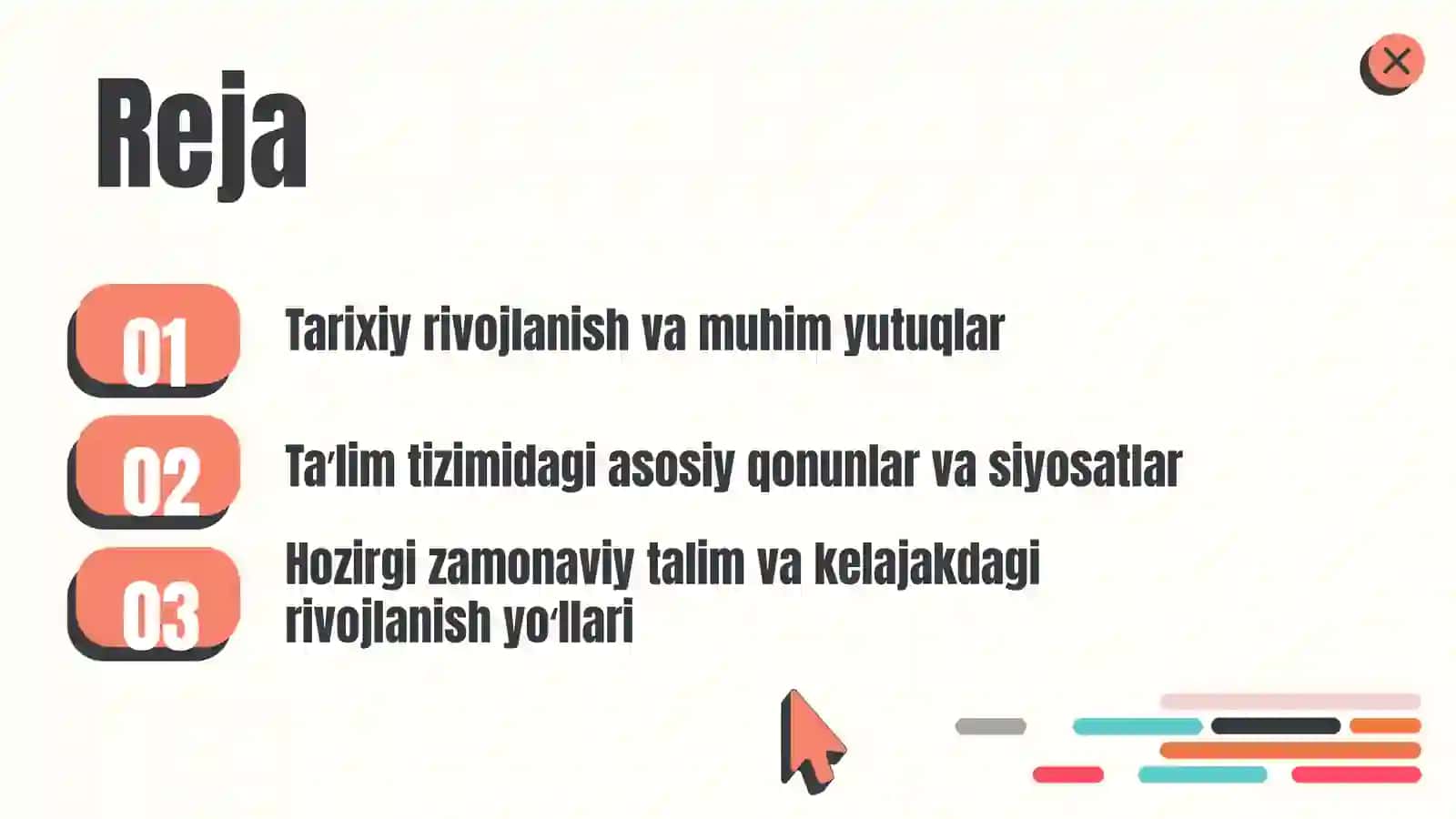 Oʻzbekiston universitet taʼlimining rivojlanishi 2