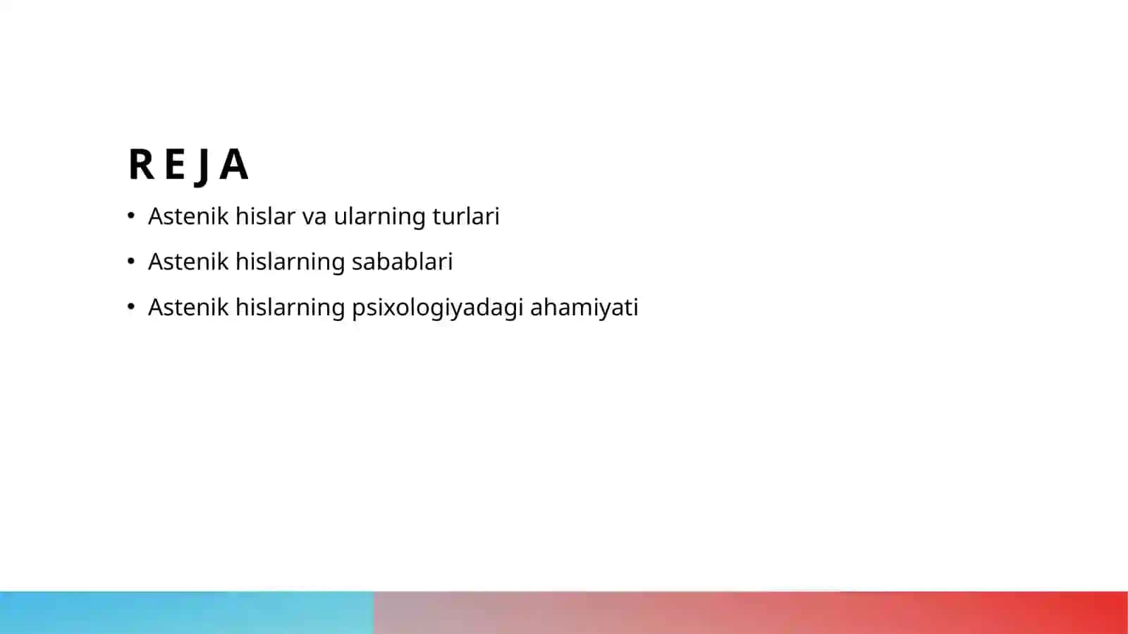 Astenik hislar 2