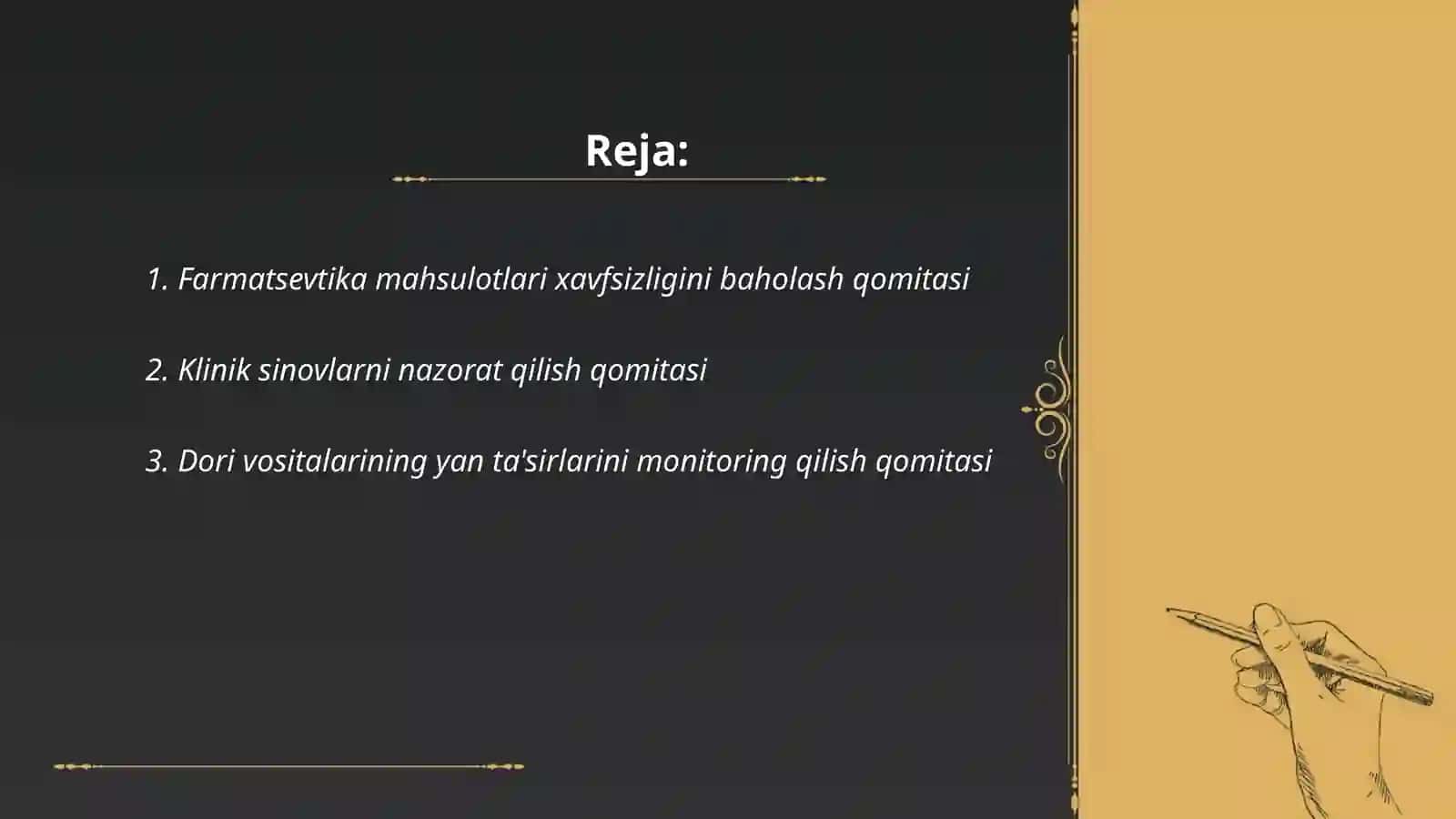 Farmaseftika Maxsulotlari Xafsizligi Markazi 2
