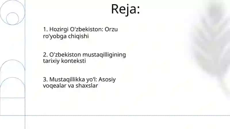 Oʻzbekistonda Milliy istiqilol xalq orzusi 2