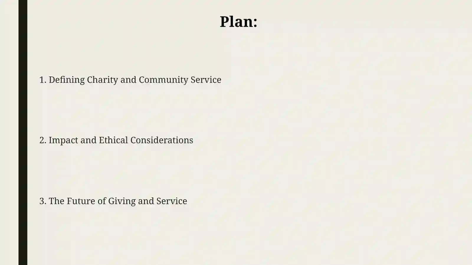 Defining Charity and Community Service 2