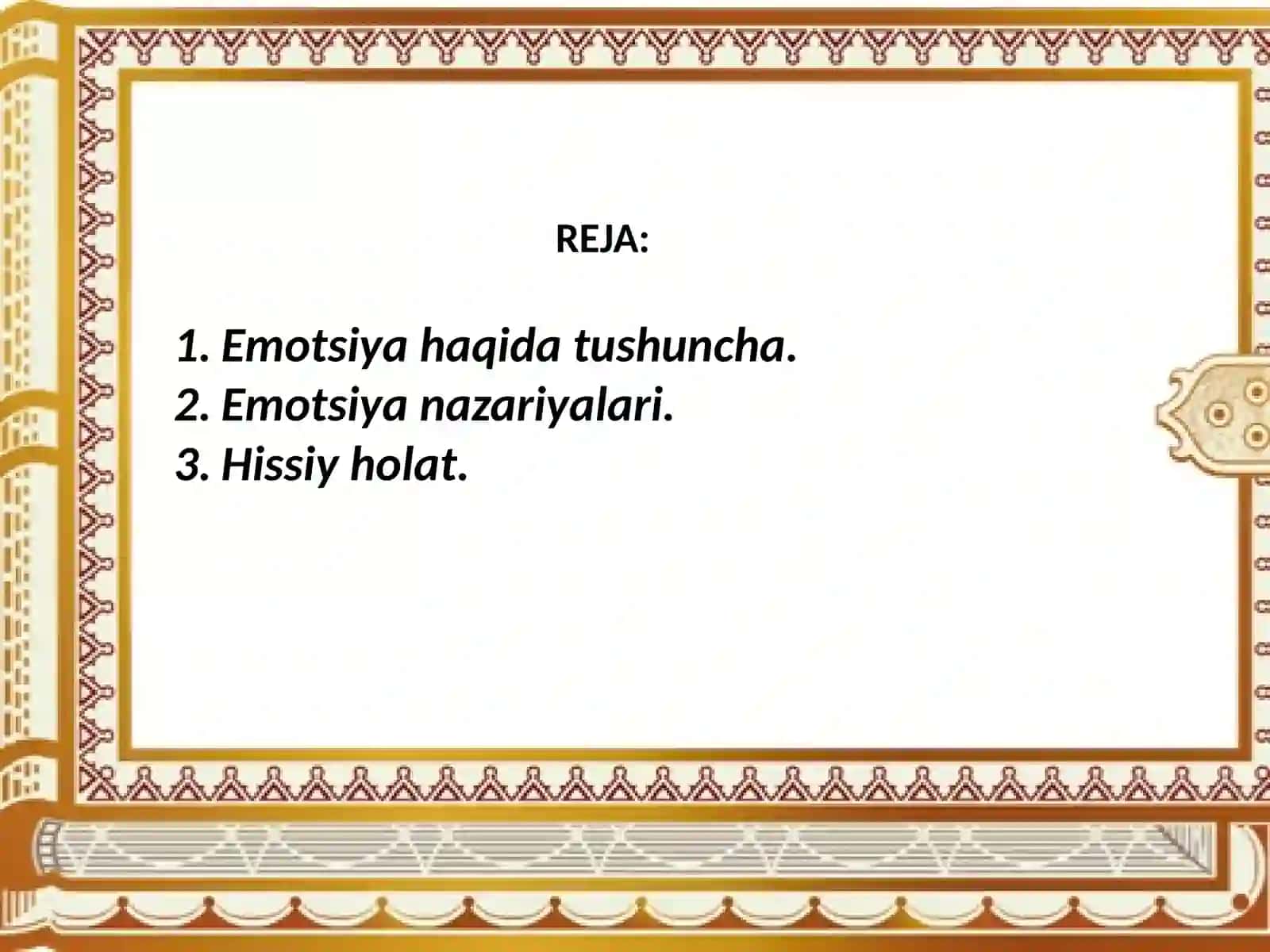 Emotsiyavaxulqatvorningaktivatsionnazariyalari 2
