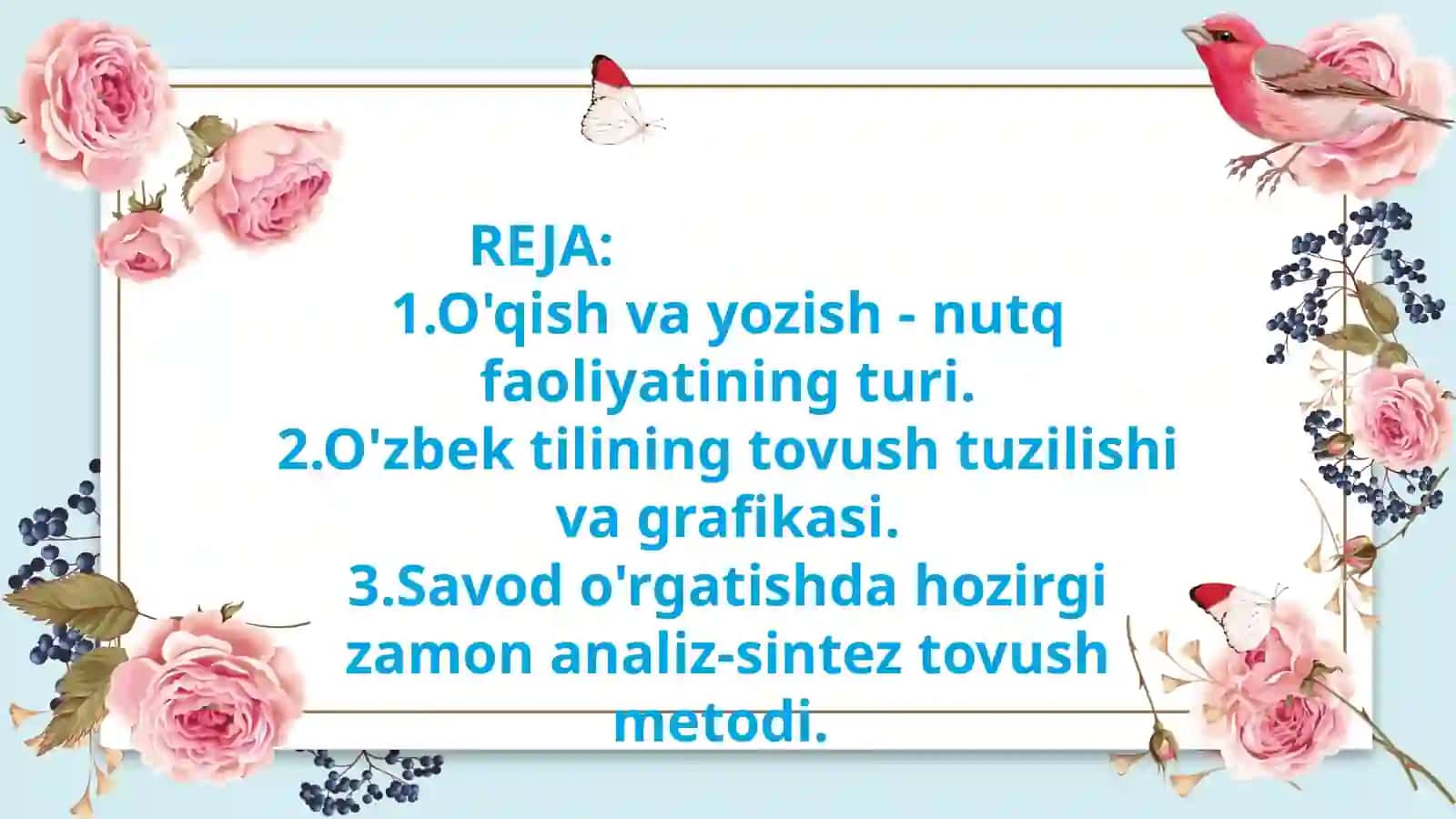 SAVOD O'RGATISH METODIKASI 2