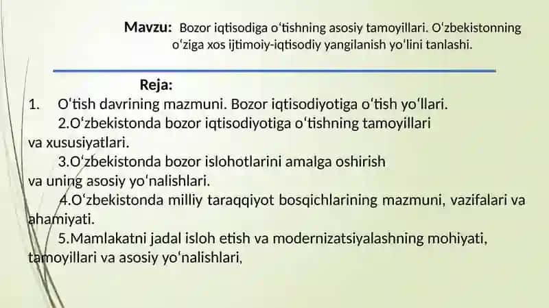 O‘zbekistonning eng tarixi taqdimoti 2