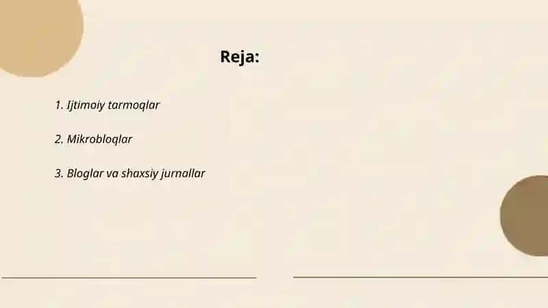 Ijtimoiy media shakllari 2