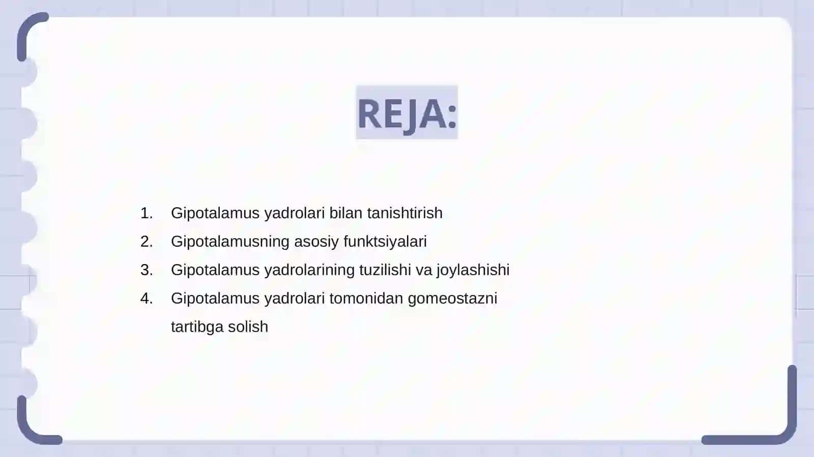 Gipotolomus oʻzaklari va ularning klinik ahamiyati 2