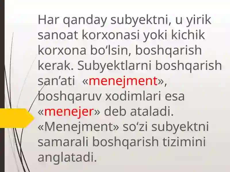 Moliyaviy menejmentning iqtisodiy mohiyati, predmeti va funksiyalari 2