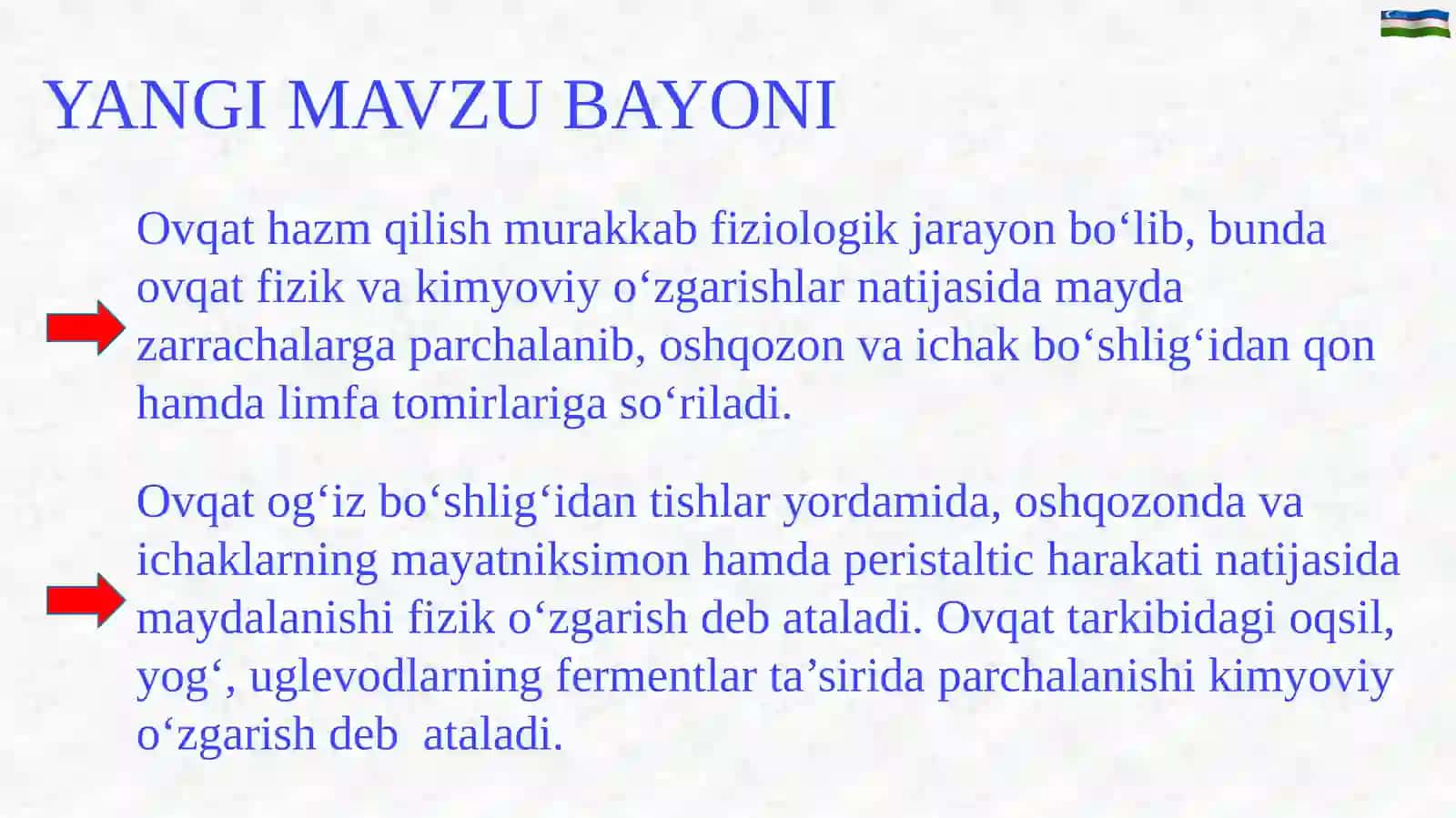 Ovqathazmqilish va uning ahamiyati 2