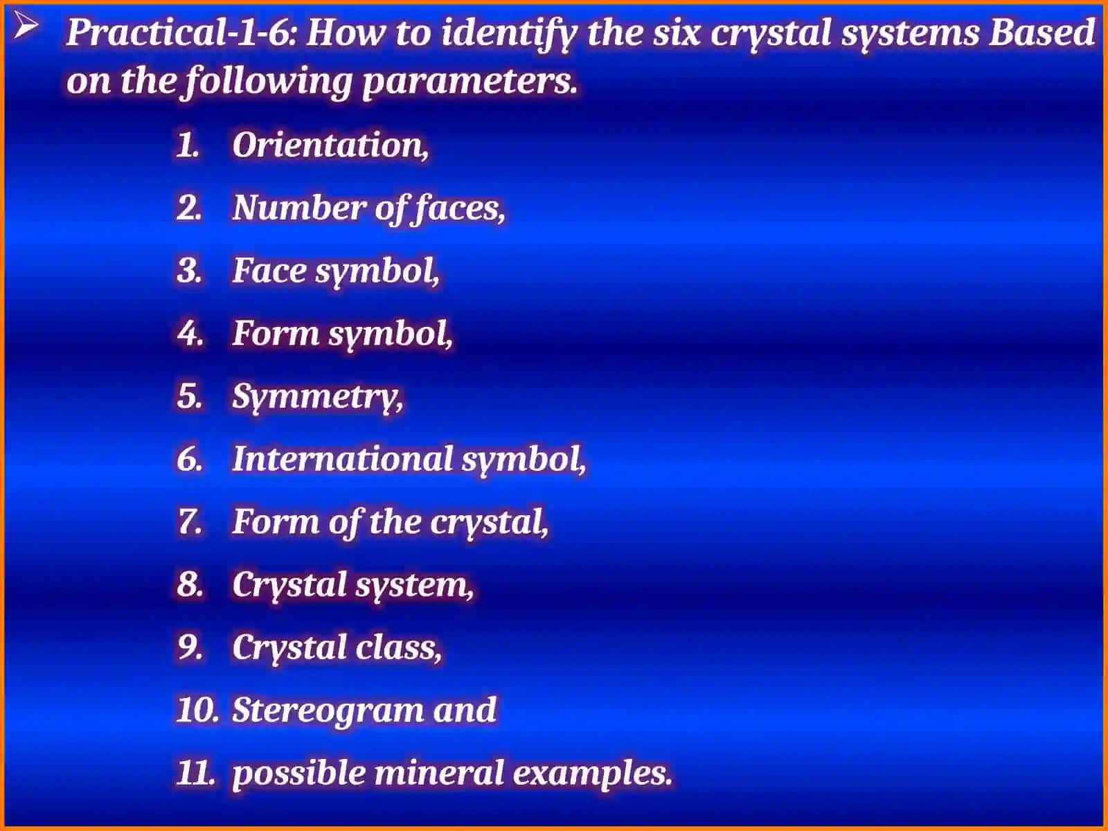 Practical Crystallography& Mineral Optics 2