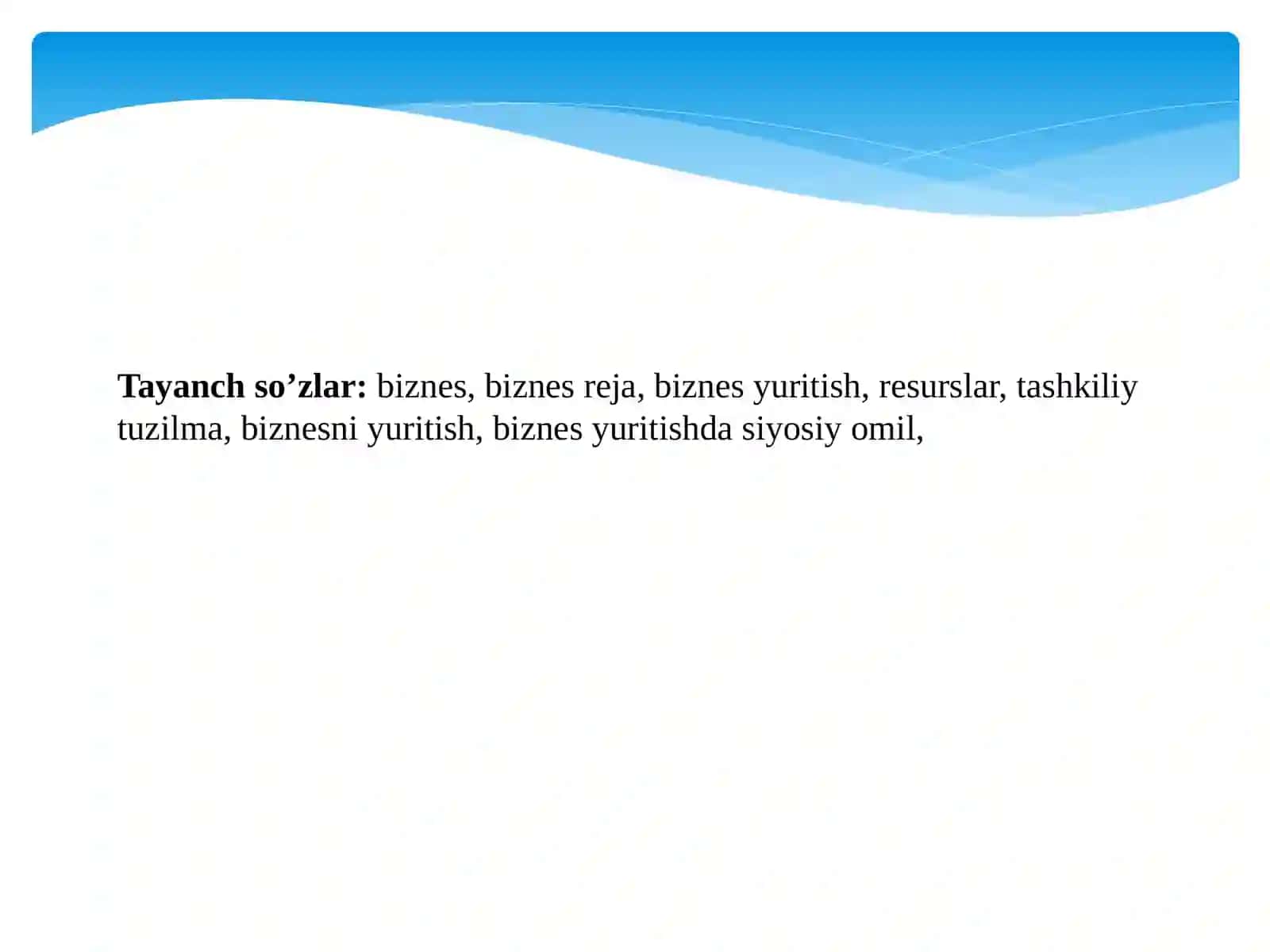 BIiness yuritishda siyosiy omillar 2