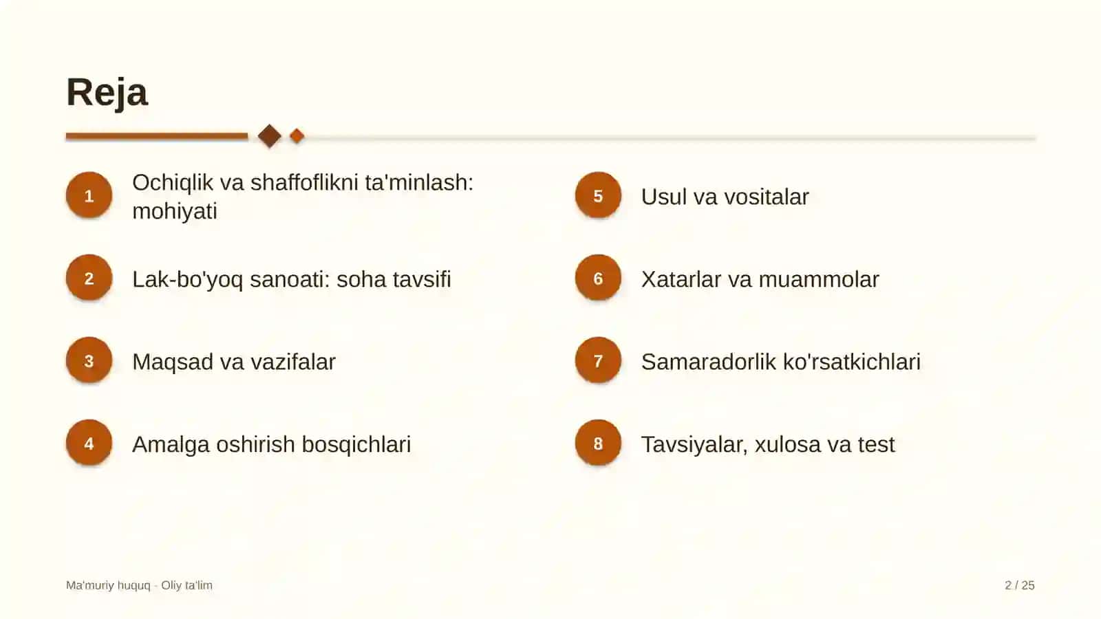 Lak-bo'yoq sanoatida ochiqlik va shaffoflikni ta'minlash 2