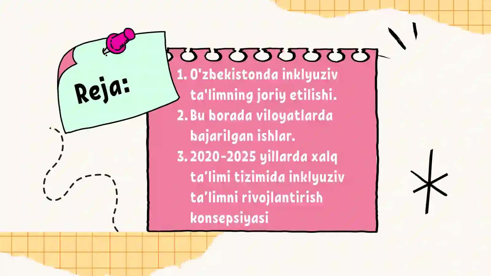 O'zbekistonda alohida ta'lim ehtiyojlari bo'lgan bolalar uchun inklyuziv ta'lim 2