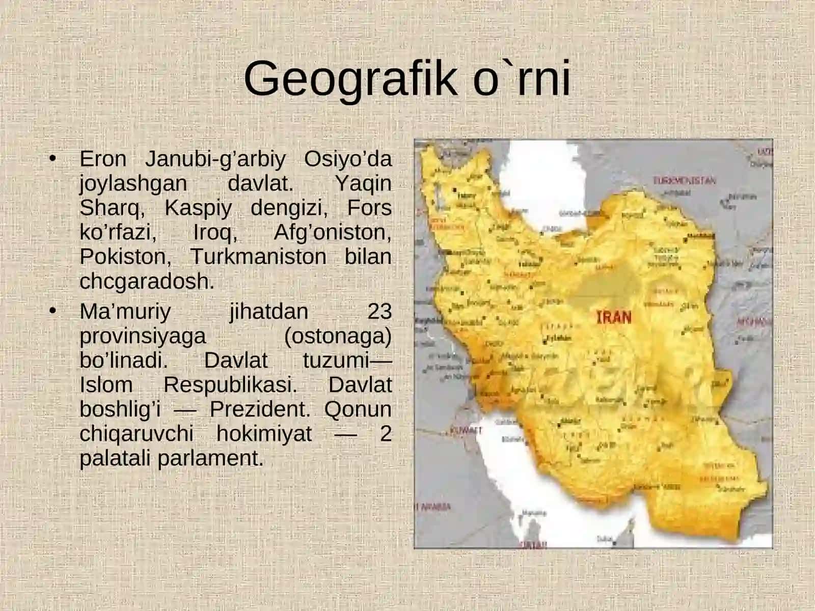 Erоn Islom Respublikasi, Afg’oniston Islom Respublikasi, Pokiston Islom Respublikasi 2