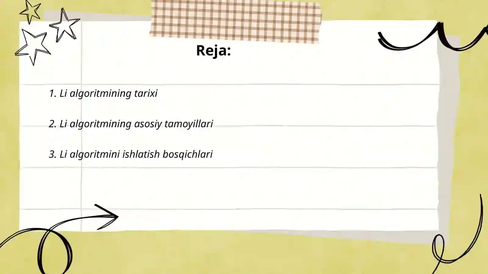 Labirintdagi eng qisqa yo'lni topish algoritmi.Li algoritmi 2