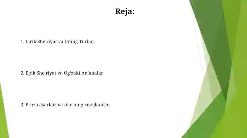 Devoni lug'atit turk asaridagi adabiy janrlar 2