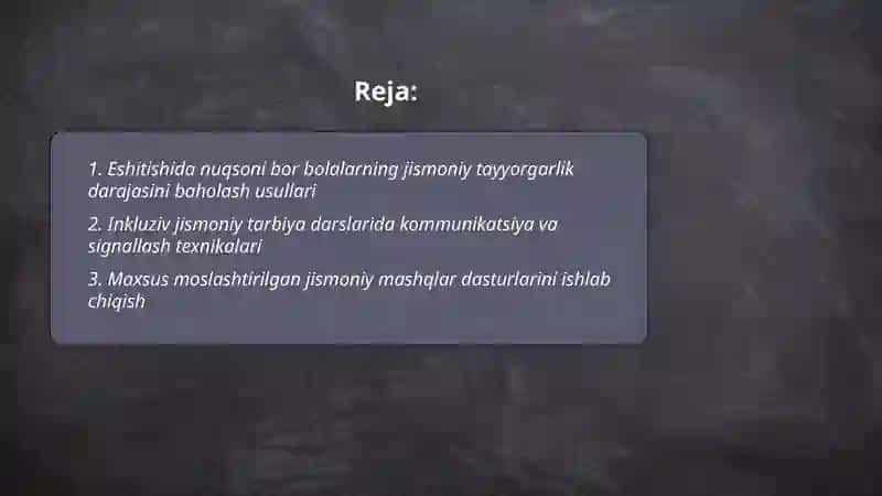 Maxsus pedagogika yo'nalishi 2