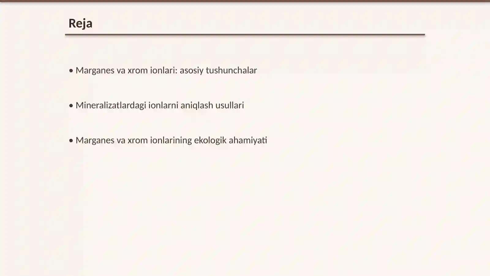 Mineralizat tarkibida marganes va xrom ionini aniqlash 2