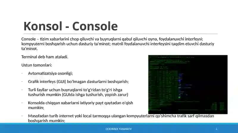Console - Konsol 2