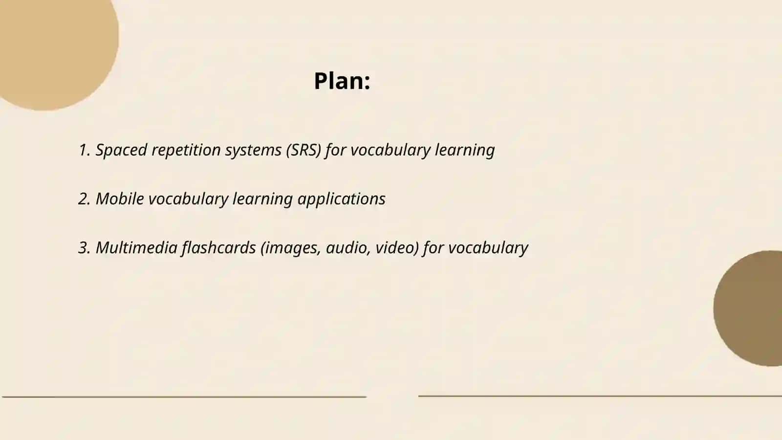 Technologies for teaching and learning vocabulary 2