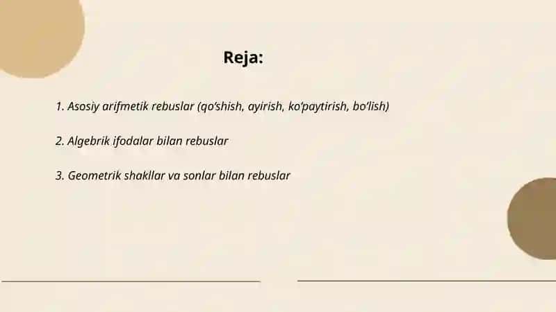 Matematik rebuslar 2
