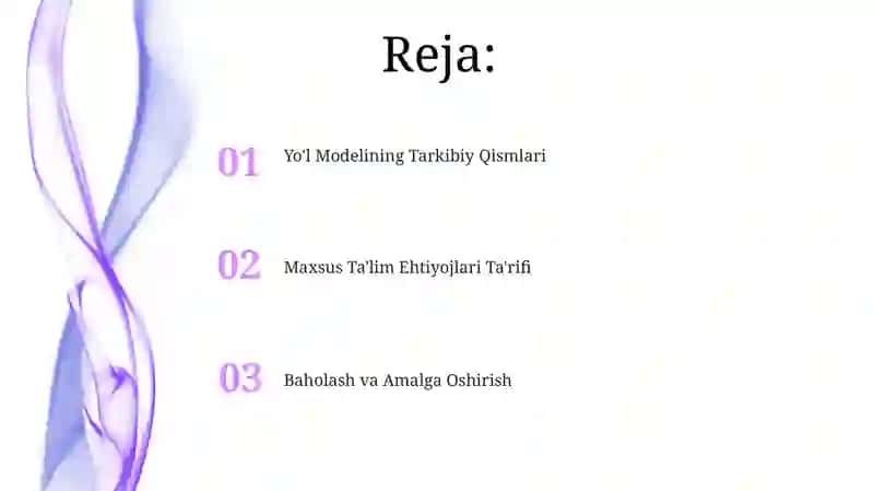 Maxsus Ta'lim Ehtiyojlari Ta'rifi 2