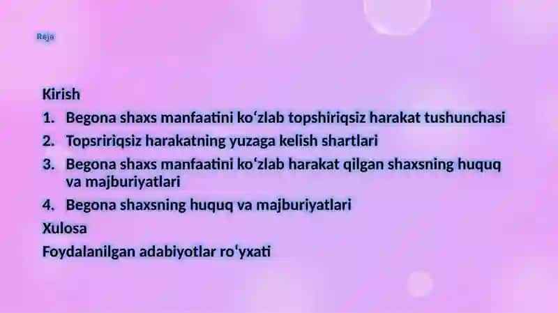 Manfaatiniko‘zlabtopshiriqsiz harakat qilish 2
