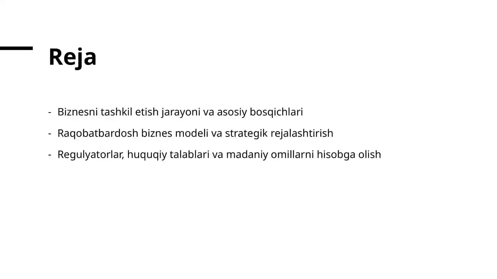 Qanday qilib biznesni shakllantirish lozim 2