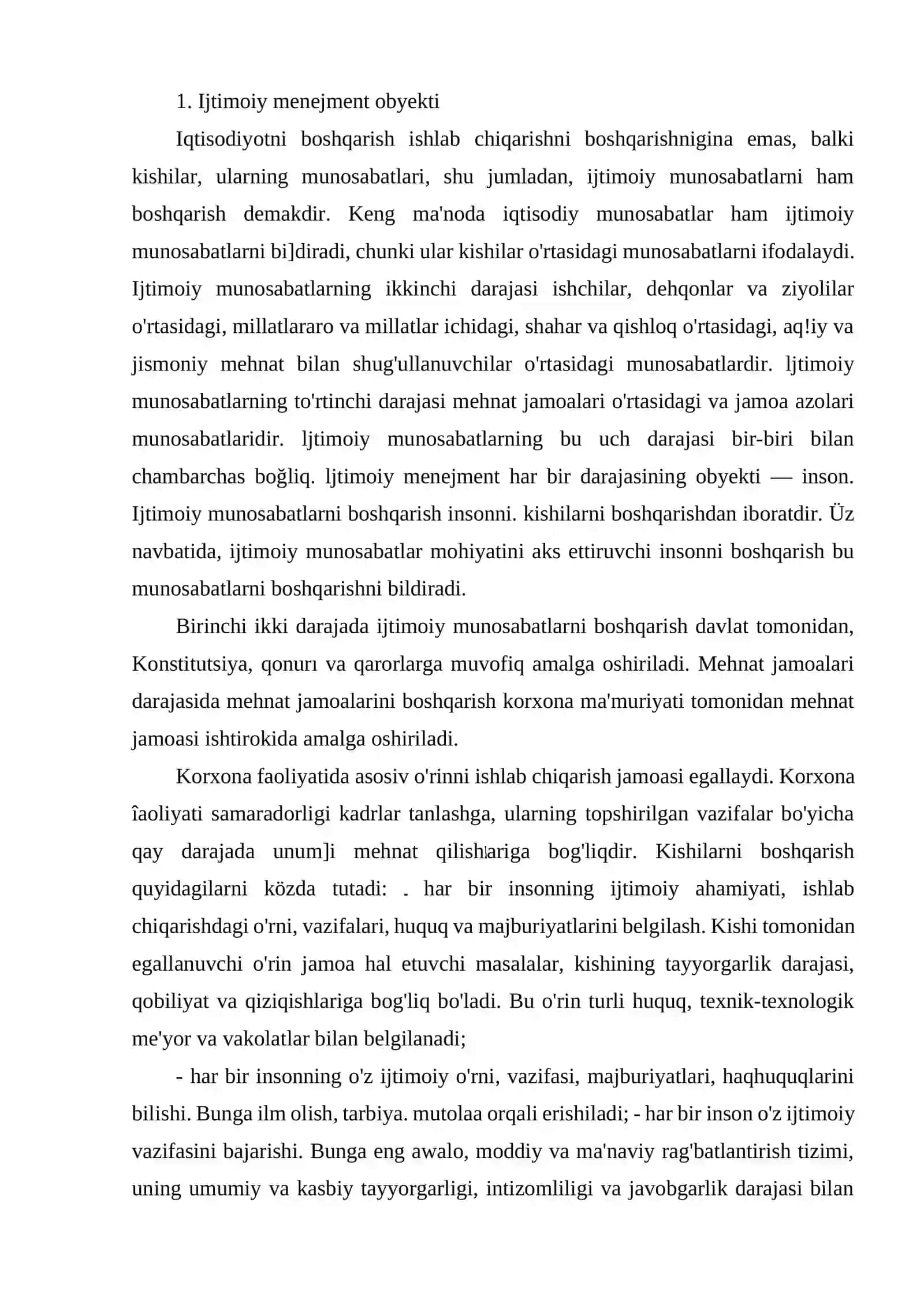 Ijtimoiy menejment 2