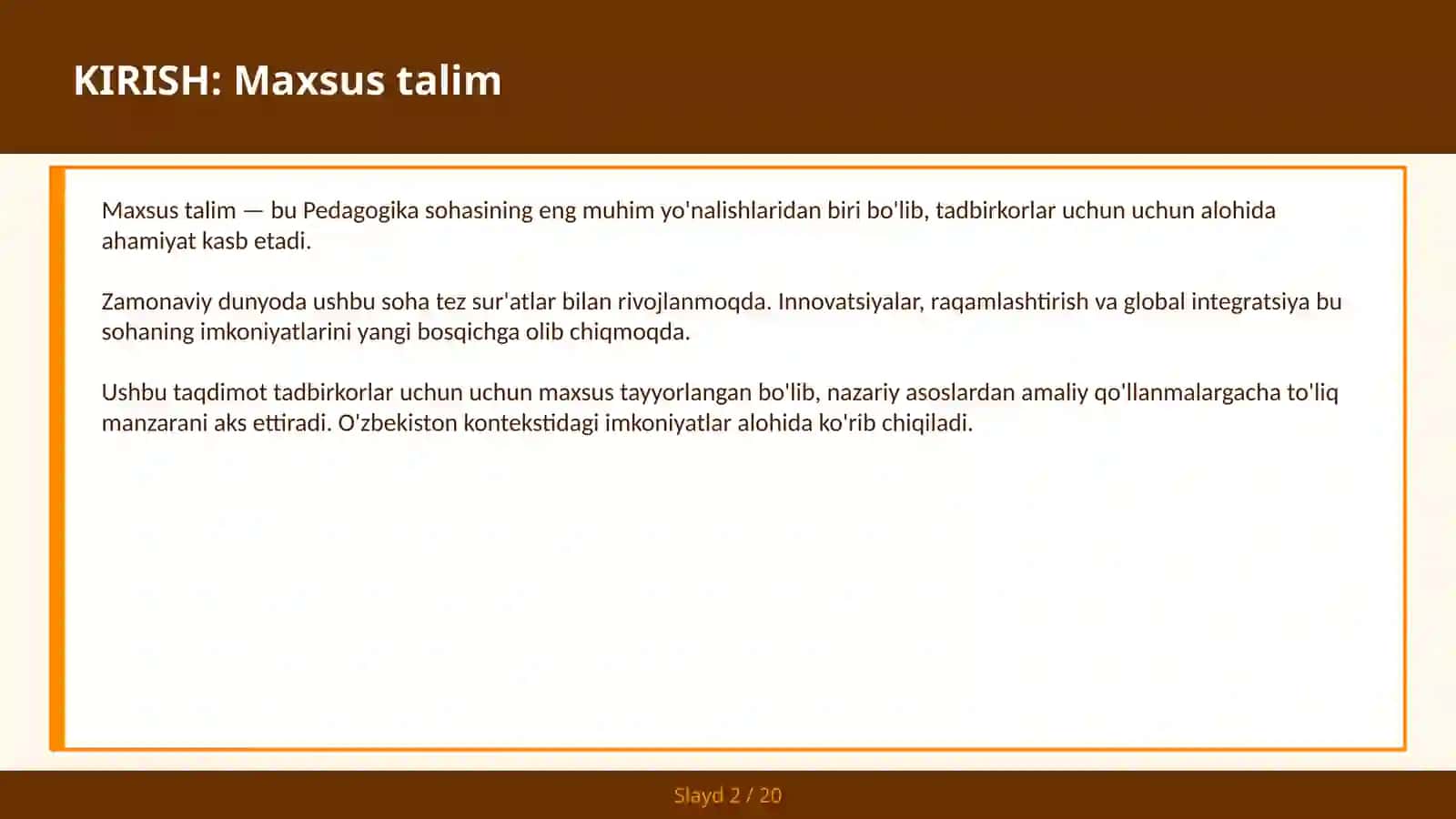 Maxsus talim 2